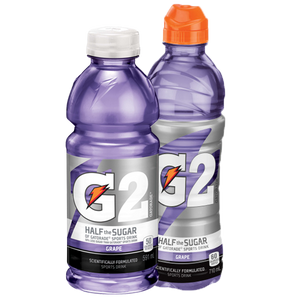 Gatorade G2 grape drinks